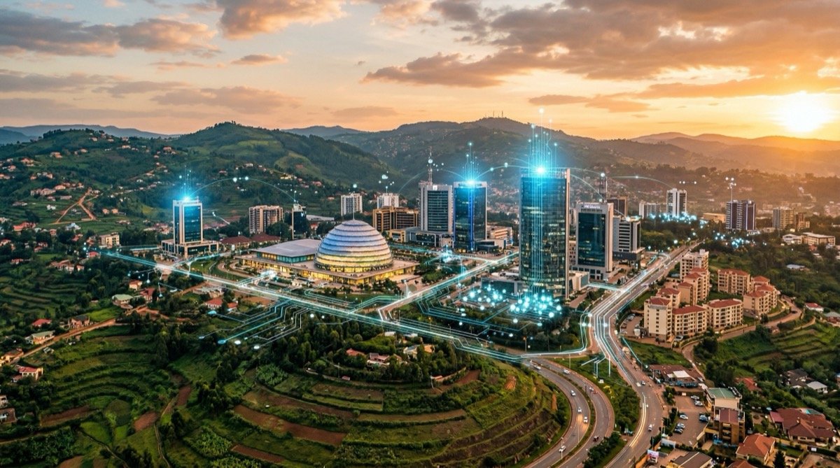 African city skyline representing digital growth